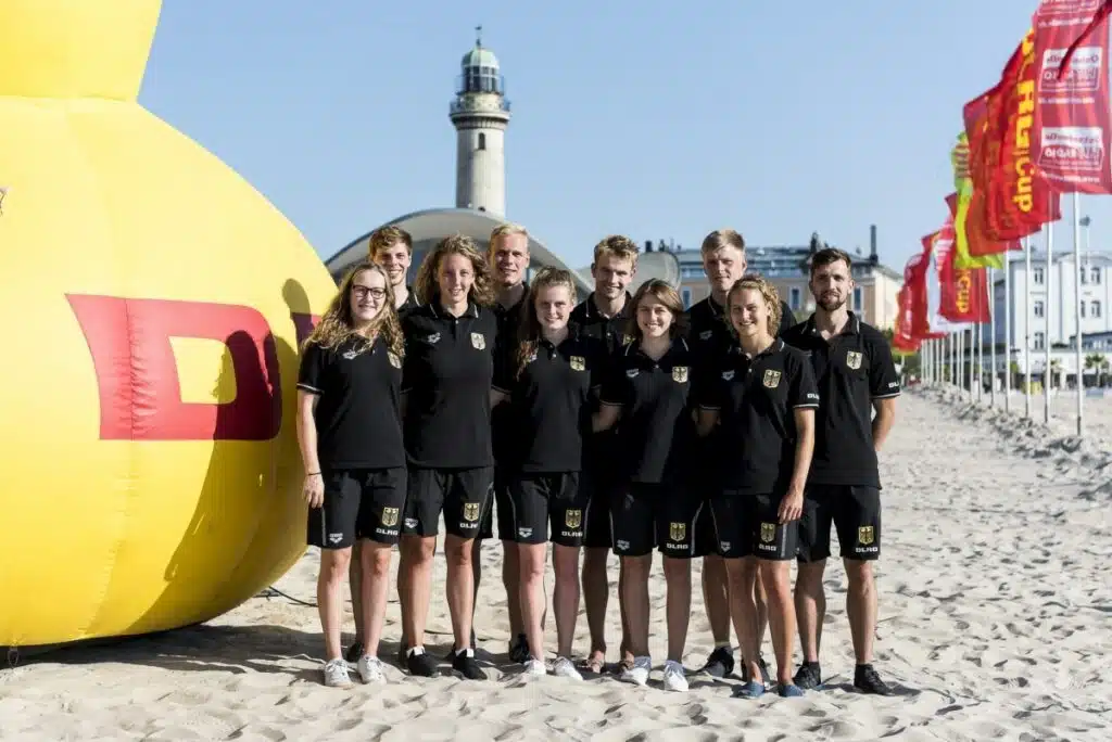 Die DLRG Nationalmannschaft gewann den DRLG Cup.
