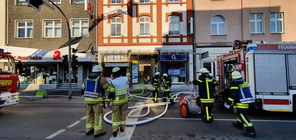 Ein Brand in einem Keller löste eine tierische Rettungsaktion in Recklinghausen aus.