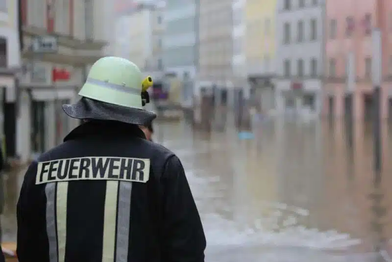 Bei einem Hochwasser ist die gute Führung der Einsatzkräfte entscheidend.