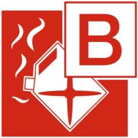 Piktogramm Brandklasse B