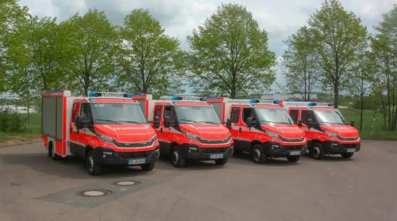 Die Stadt Butzbach hat vier neue TSF-W von Ziegler erhalten.