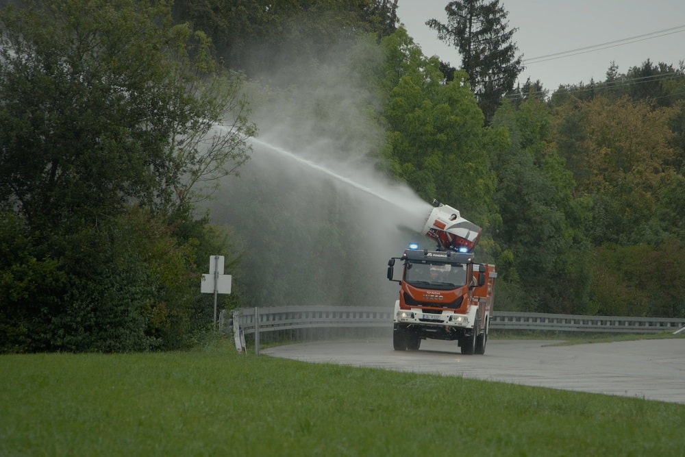 Magirus stelle im September 2020 ein neuartiges TLF zur Vegetationsbrandbekämpfung vor.