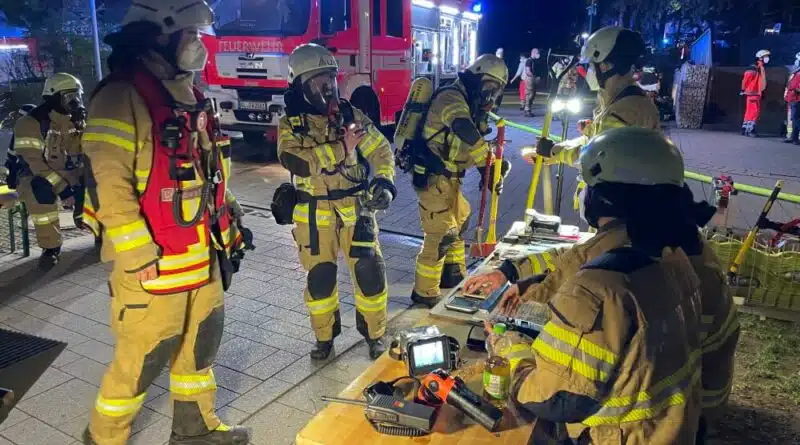 Am Abend des 25. März 2021 rückte die Feuerwehr Bergisch Gladbach zum Evangelischen Krankenhaus aus.