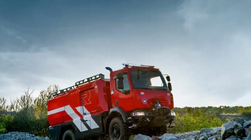 Rosenbauer hat ein neues Tanklöschfahrzeug entwickelt.