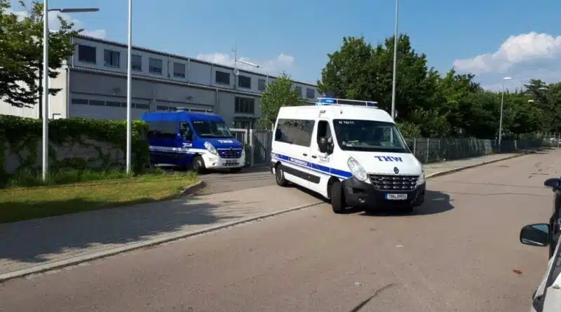 Das THW aus Nürnberg und Lauf sind am 23. Juli 2021 nach Stolberg aufgebrochen.