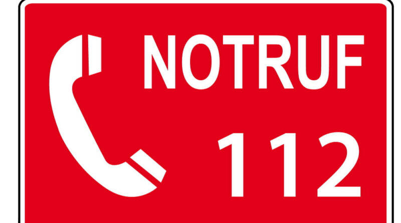In Berlin startete am 16. August 2021 eine Informationskampagne zum verantwortungsvollen Umgang mit der Notrufnummer 112.