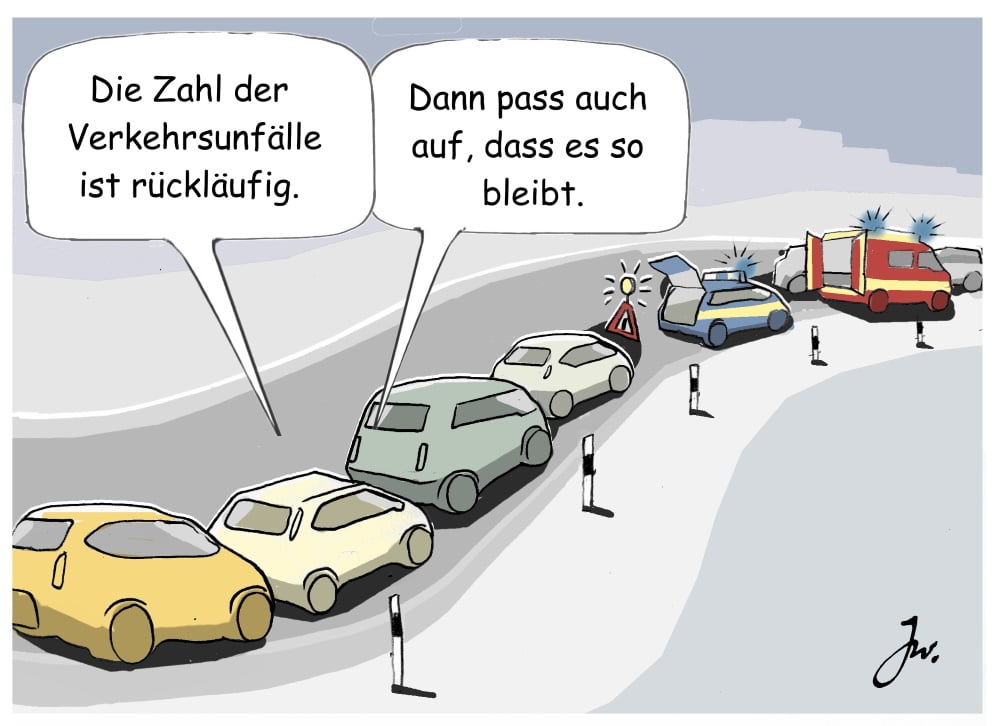 Das Statistische Bundesamt hat seine Statistik zu Verkehrsunfällen 2020 veröffentlicht und interessantes herausgefunden.