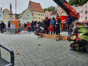 Station 1 Leinenbeute-Werfen