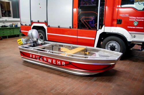 Rettungsboot RTB 1 der Feuerwehr Finnentrop