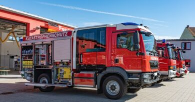 Solche Fahrzeuge sind im Merkblatt Feuerwehrfahrzeuge benannt