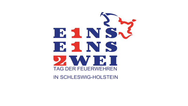 Logo vom ersten 112 Tag in Schleswig Holstein.