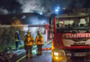 Dachstuhlbrand in Melsdorf beeinträchtigt Zugverkehr