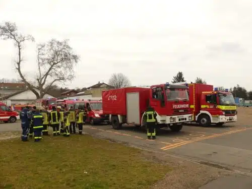 Einsatzfahrzeuge der Feuerwehr