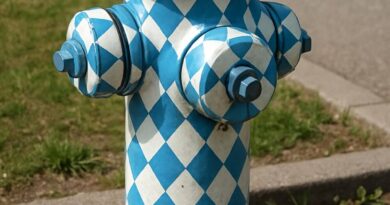 Symbolbild Hydrant mit Bayernflagge