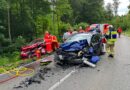 Einsatz auf der K7783 am 27. Mai 2025 nach einem schweren Begegnungsunfall. Foto: KFV Bodenseekreis