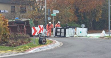 Säureaustritt sorgt für Großeinsatz der Feuerwehr